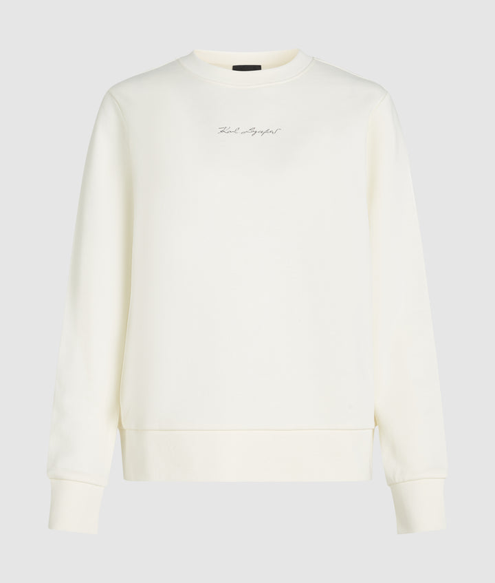 SILVER SIGNATURE SWEATSHIRT