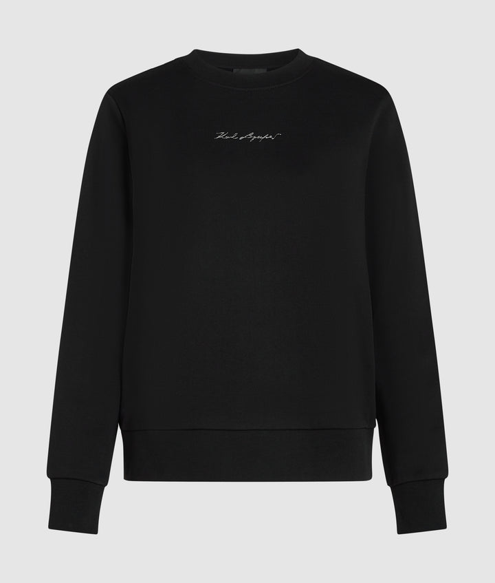 SILVER SIGNATURE SWEATSHIRT