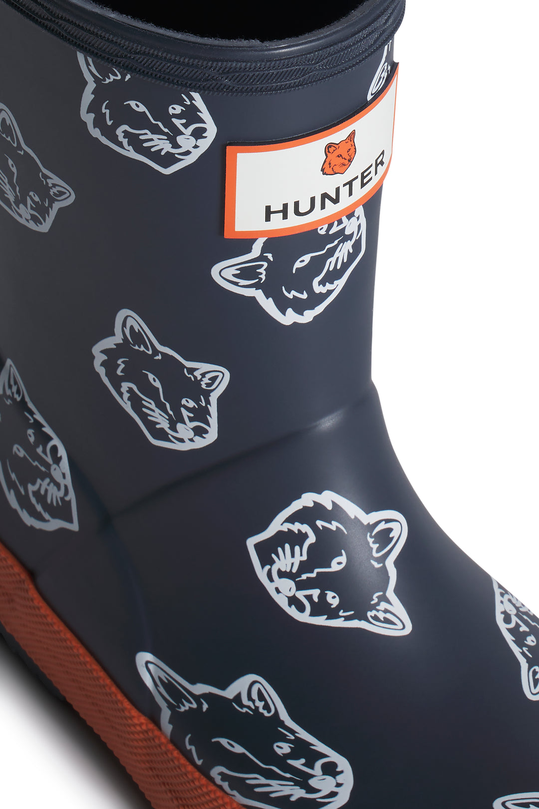 MAISON KITSUNÉ x HUNTER FOX HEADS KIDS FIRST BOOTS