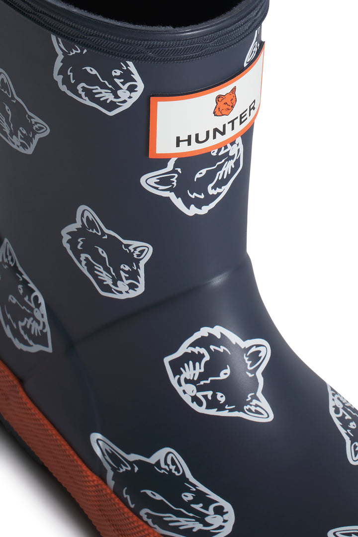 MAISON KITSUNÉ x HUNTER FOX HEADS KIDS FIRST BOOTS
