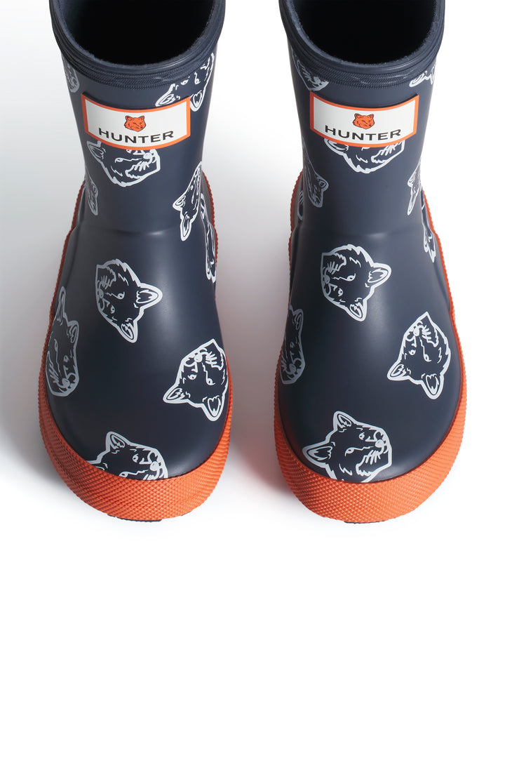 MAISON KITSUNÉ x HUNTER FOX HEADS KIDS FIRST BOOTS