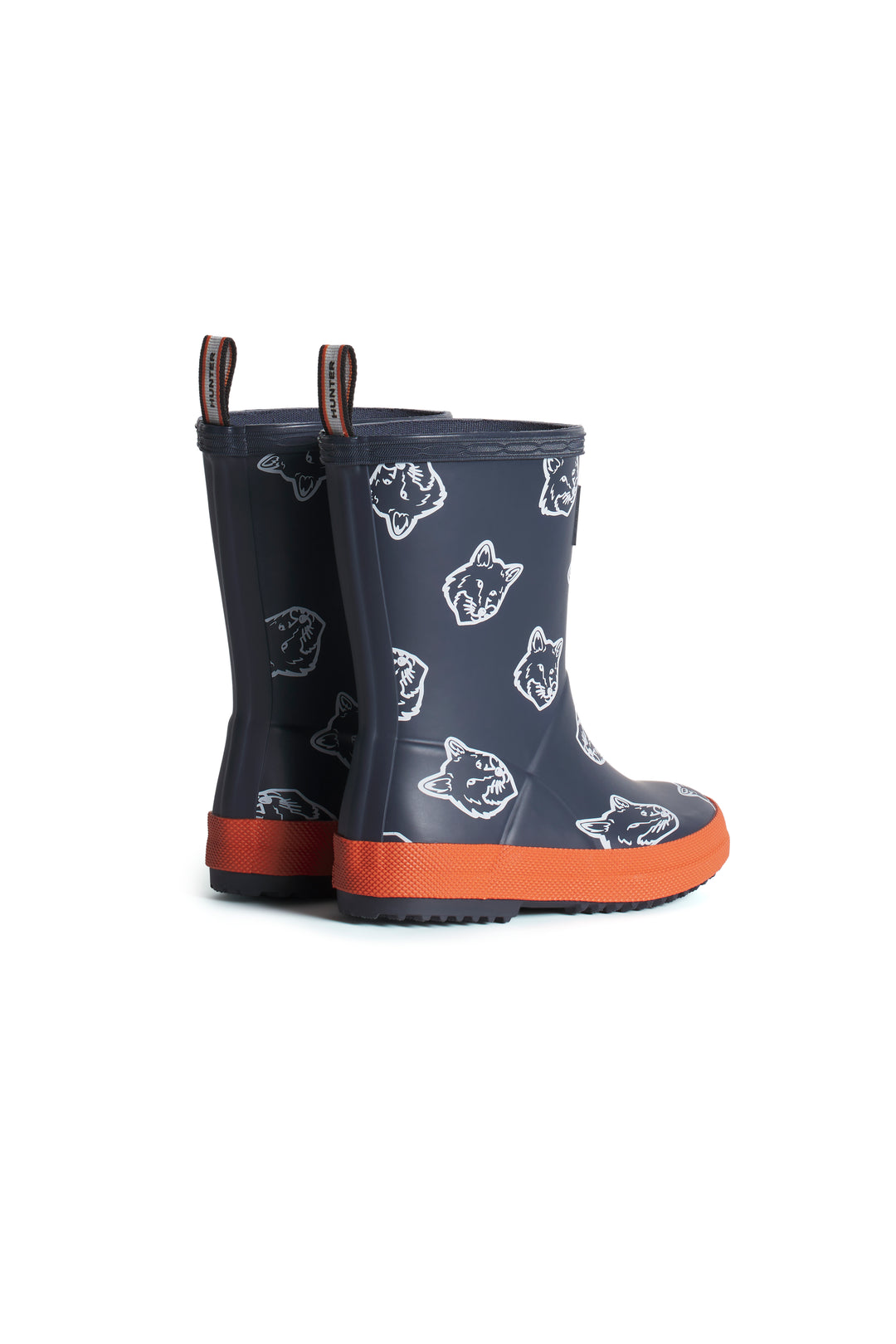 MAISON KITSUNÉ x HUNTER FOX HEADS KIDS FIRST BOOTS