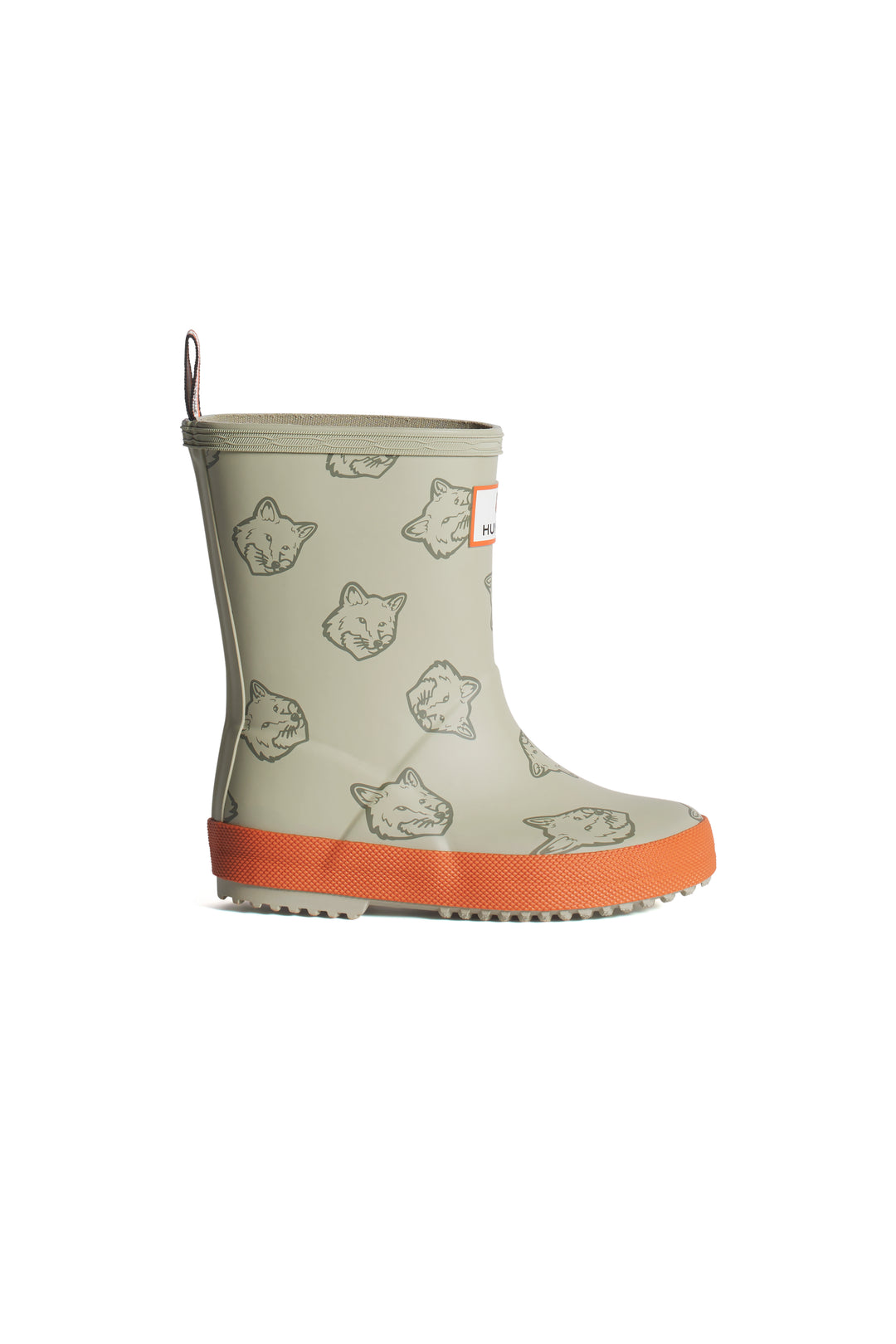MAISON KITSUNÉ x HUNTER FOX HEADS KIDS FIRST BOOTS