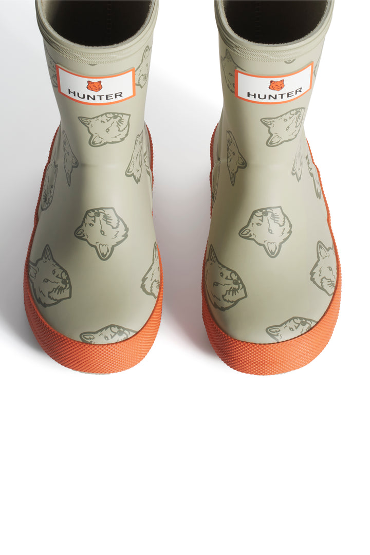 MAISON KITSUNÉ x HUNTER FOX HEADS KIDS FIRST BOOTS