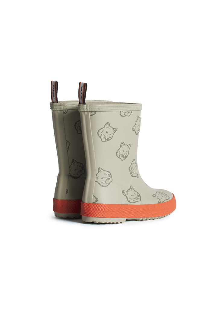 MAISON KITSUNÉ x HUNTER FOX HEADS KIDS FIRST BOOTS