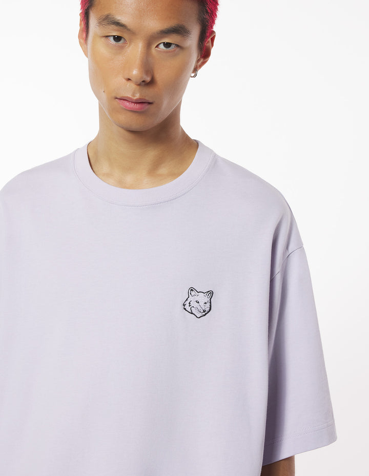 BOLD FOX HEAD PATCH OVERSIZE TEE SHIRT