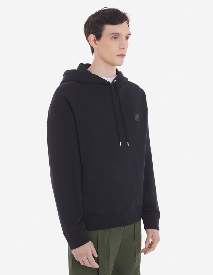 BOLD FOX HEAD PATCH OVERSIZE HOODIE