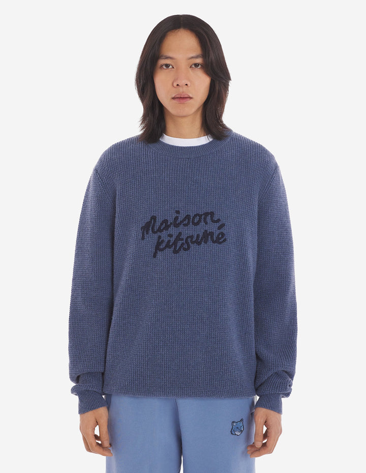 MAISON KITSUNE HANDWRITING COMFORT JUMPER