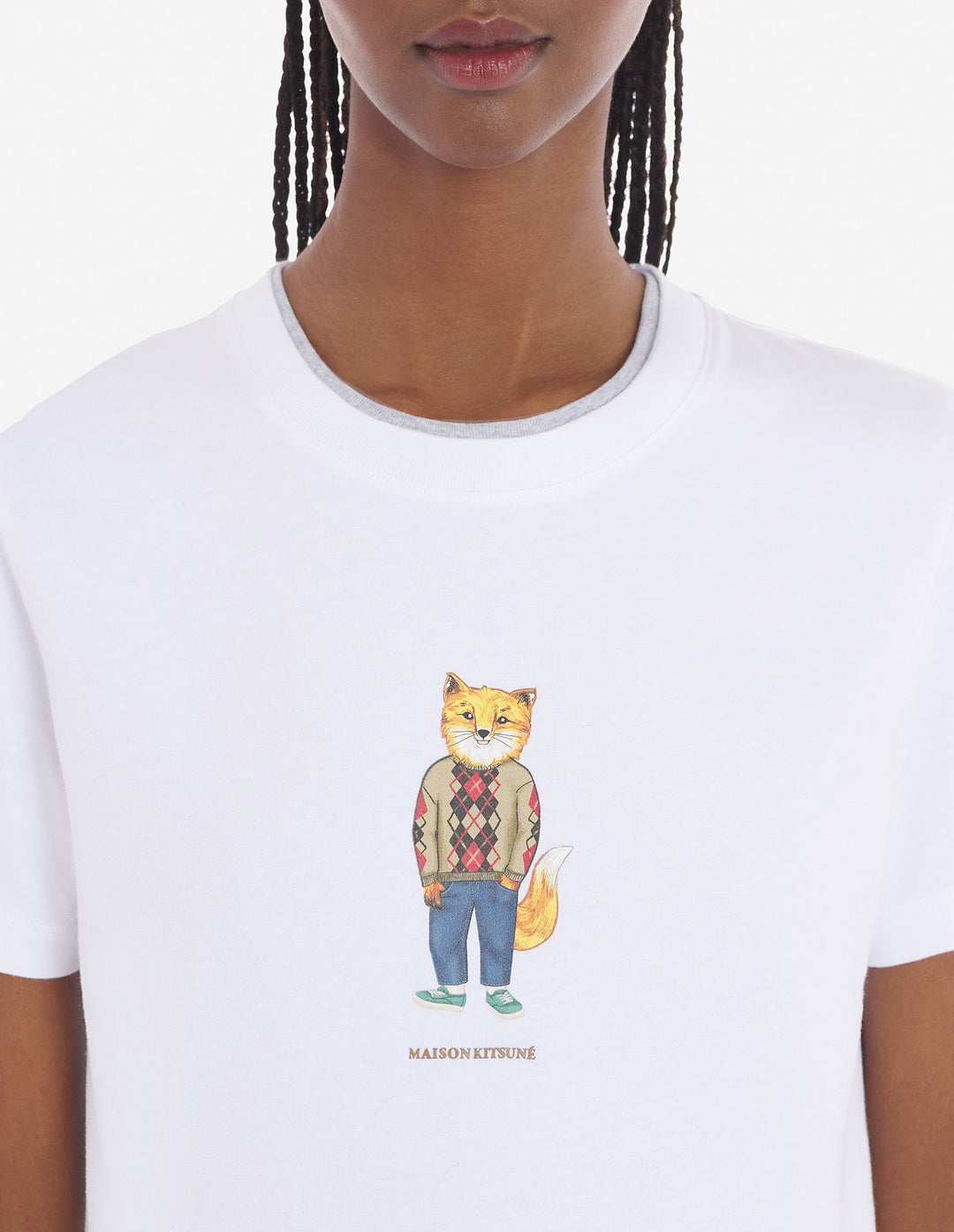 DRESSED FOX REGULAR TEE-SHIRT