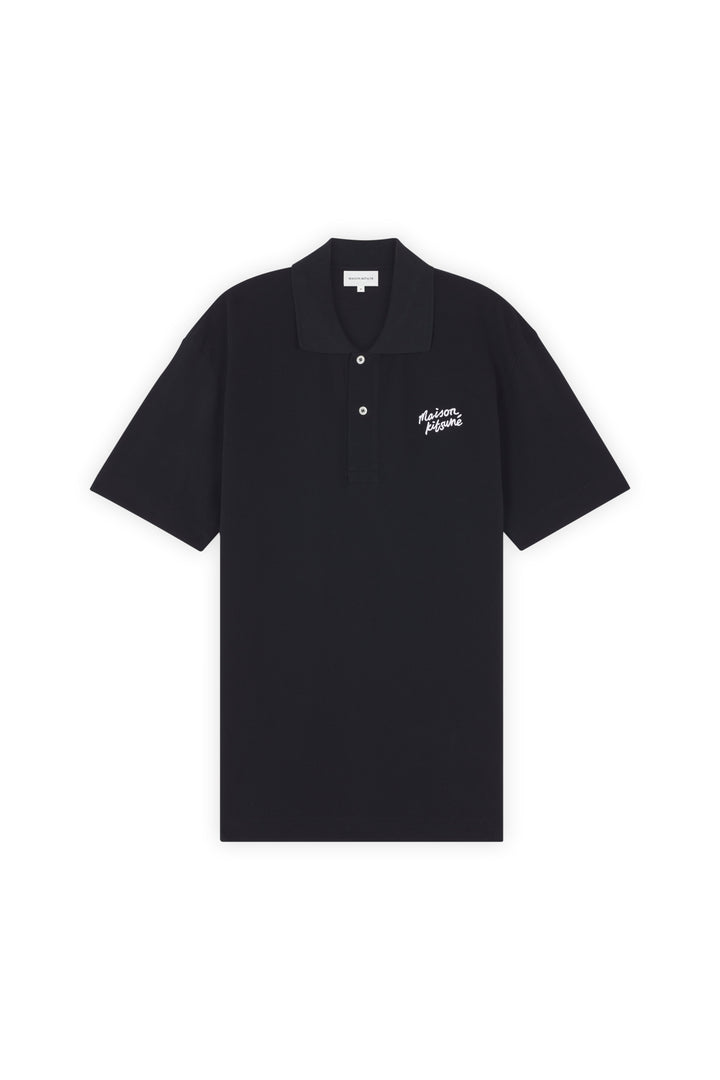 MAISON KITSUNE HANDWRITING COMFORT POLO