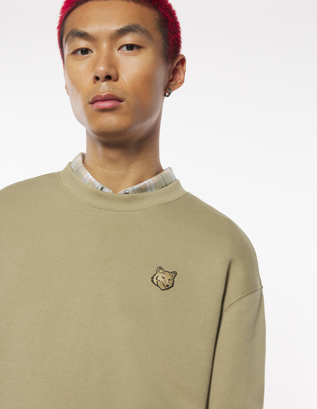 BOLD FOX HEAD PATCH COMFORT SWEATSHIRT
