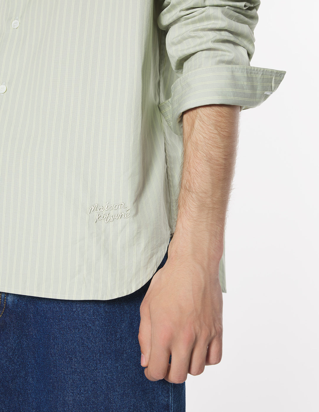 MAISON KITSUNÉ HANDWRITING RELAXED SHIRT