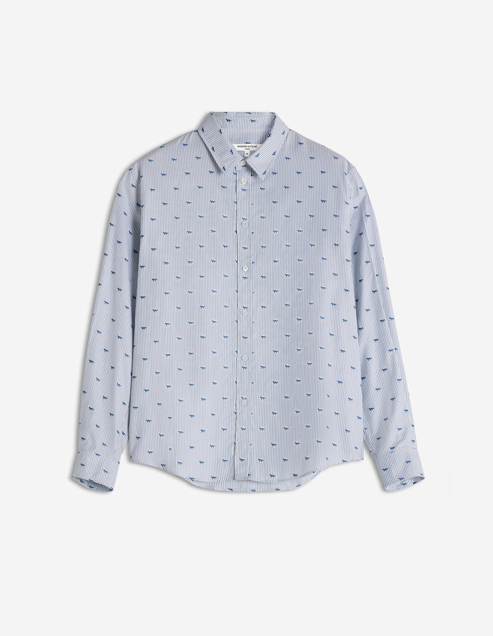 PROFILE FOX CASUAL STRIPED SHIRT