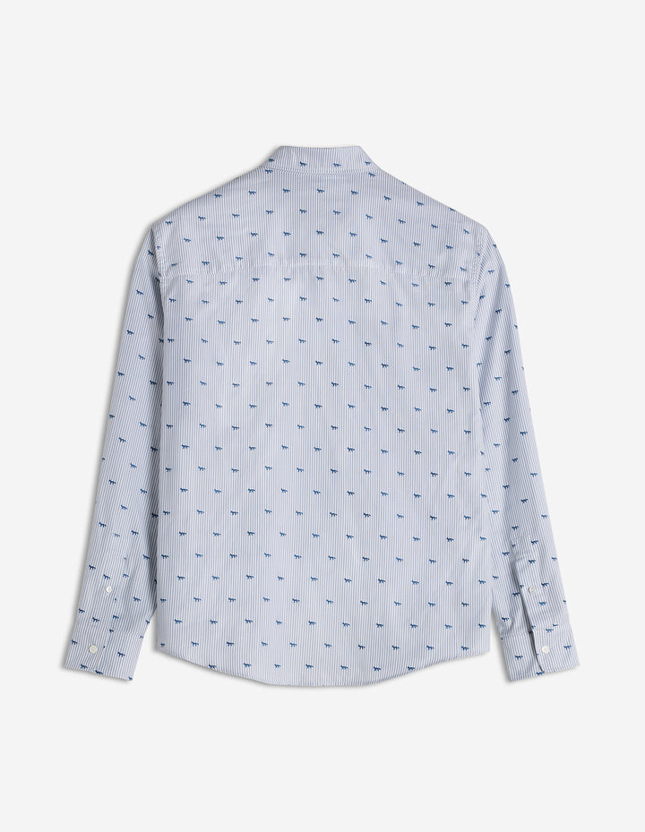 PROFILE FOX CASUAL STRIPED SHIRT