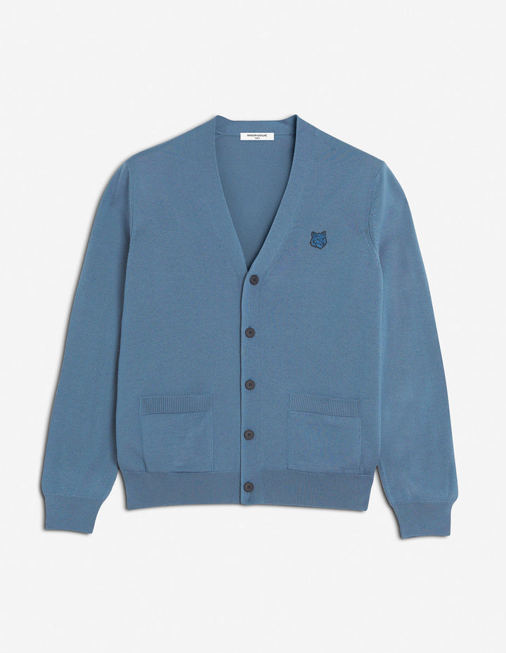 BOLD FOX HEAD PATCH REGULAR CARDIGAN