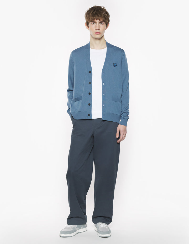 BOLD FOX HEAD PATCH REGULAR CARDIGAN