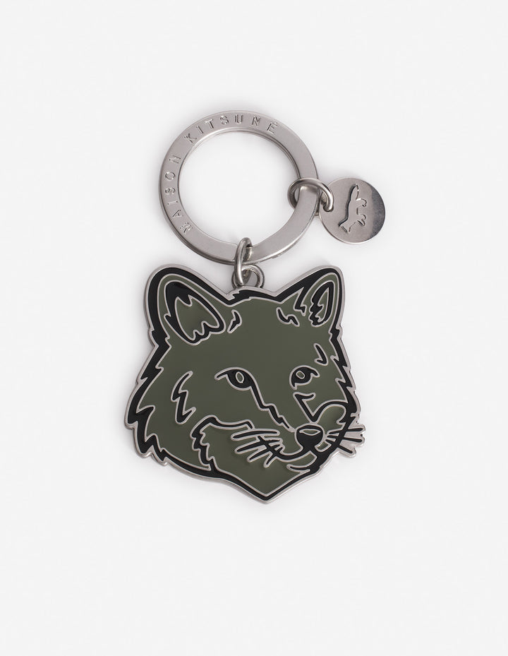 BOLD FOX HEAD KEYRING