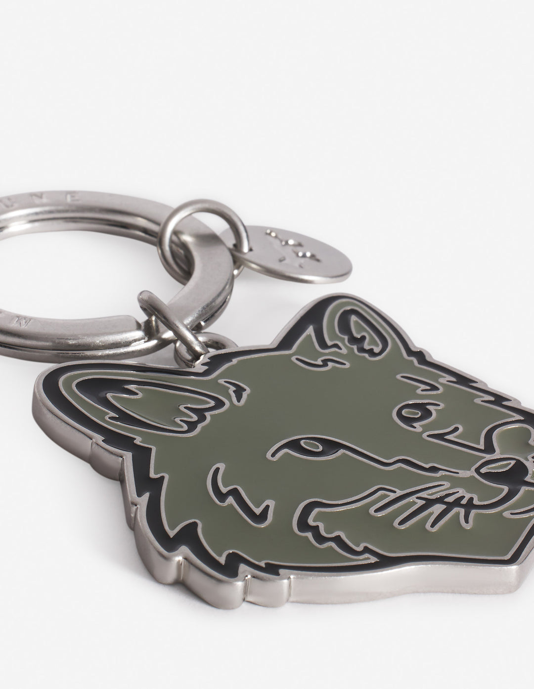 BOLD FOX HEAD KEYRING