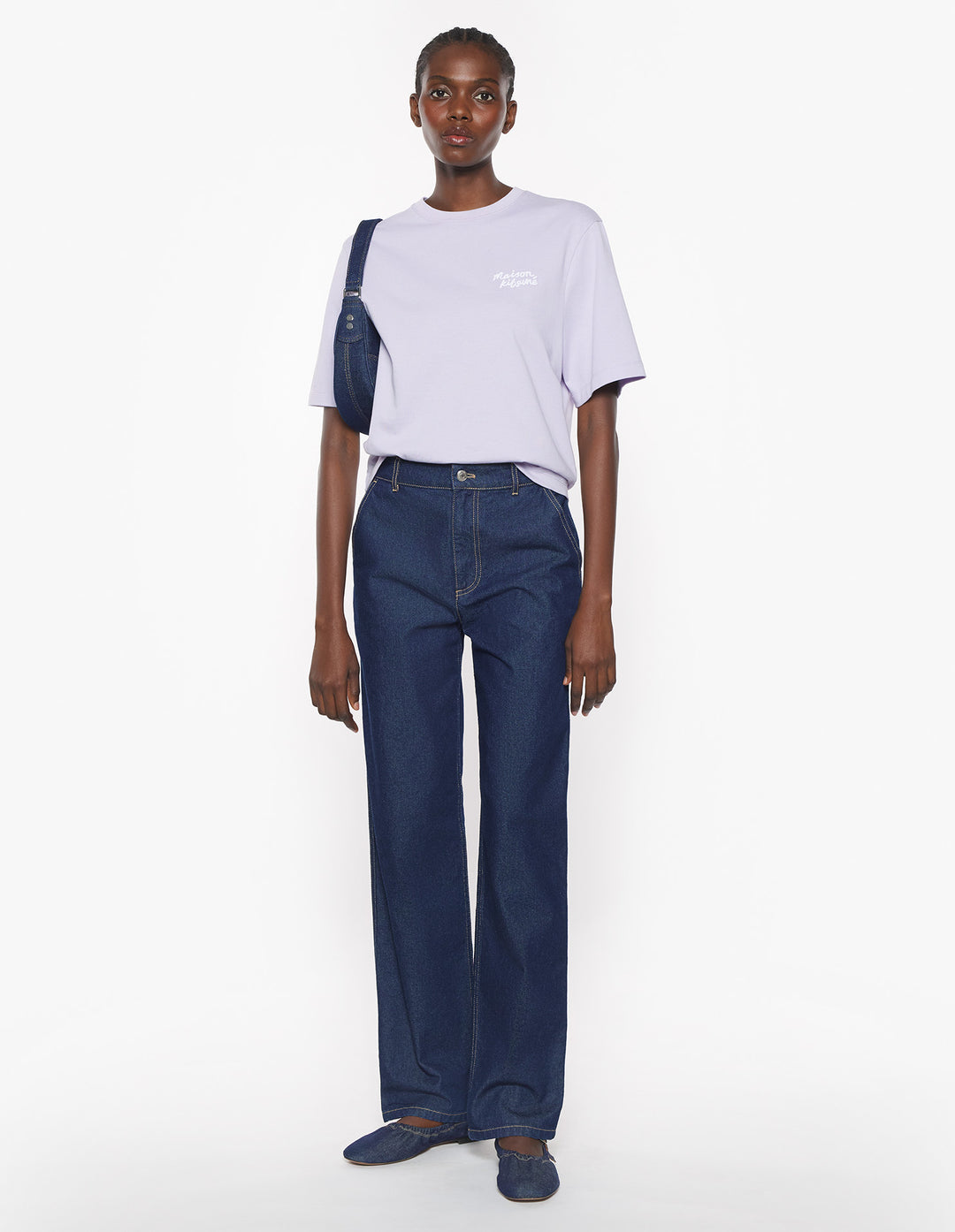 MAISON KITSUNE HANDWRITING COMFORT TEE-SHIRT