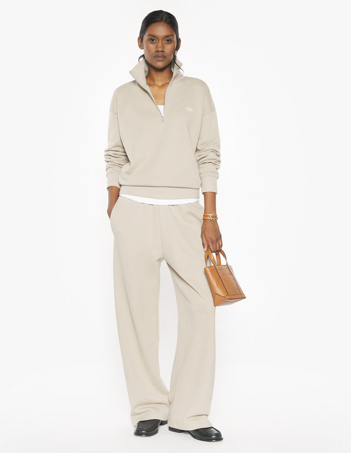 BABY FOX HALF ZIP SWEATSHIRT