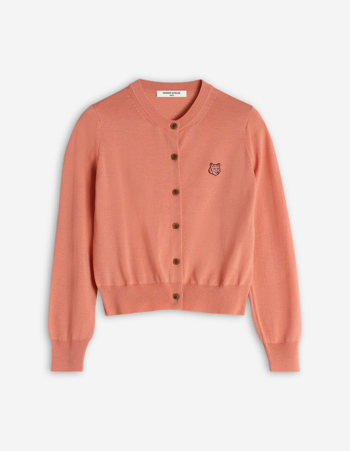 BOLD FOX HEAD PATCH REGULAR CARDIGAN