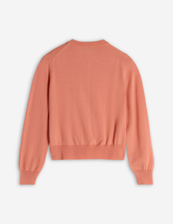 BOLD FOX HEAD PATCH REGULAR CARDIGAN