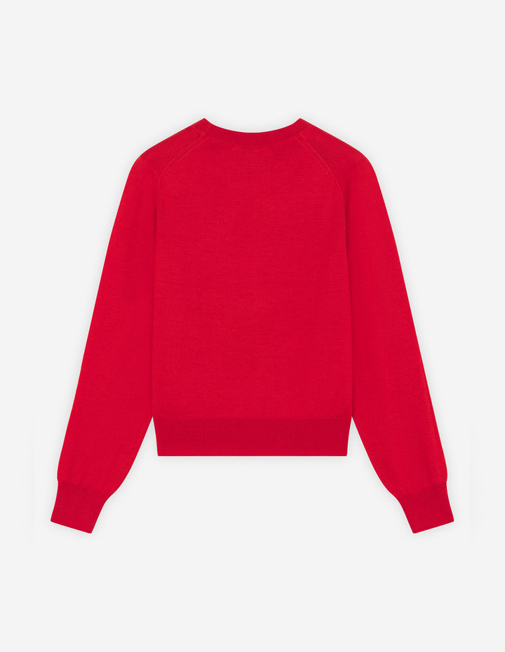BOLD FOX HEAD PATCH REGULAR JUMPER