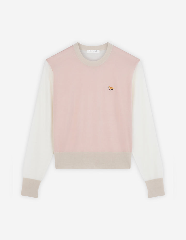 BABY FOX PATCH COLOR BLOCK JUMPER