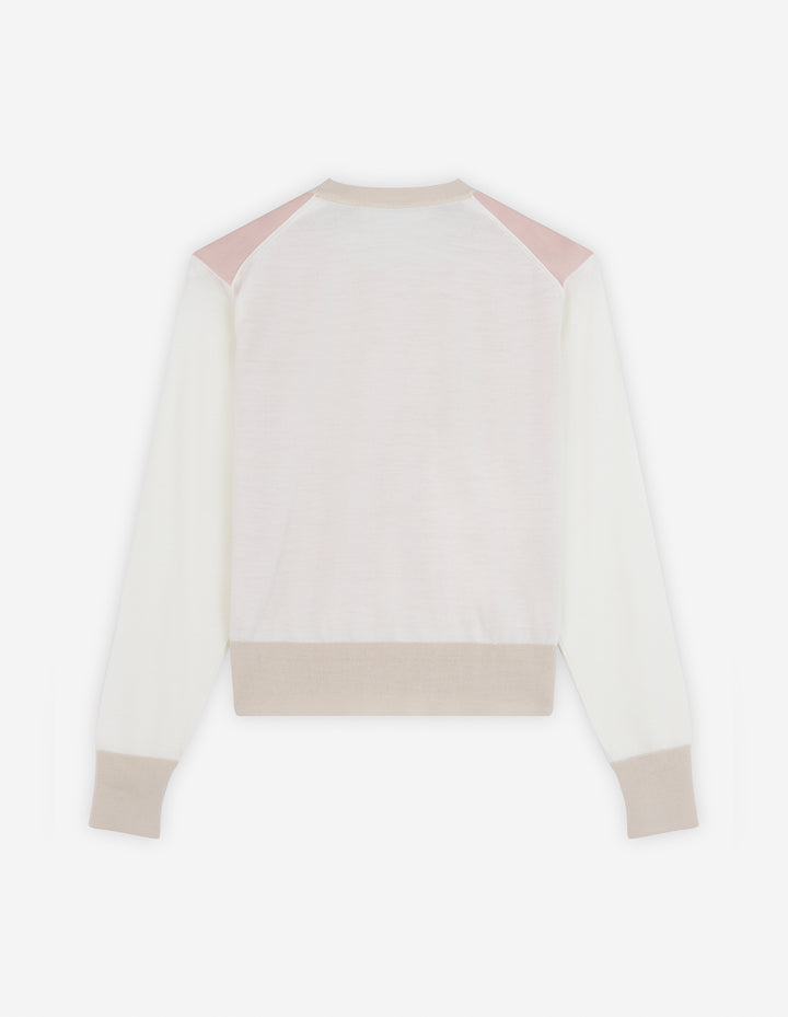 BABY FOX PATCH COLOR BLOCK JUMPER