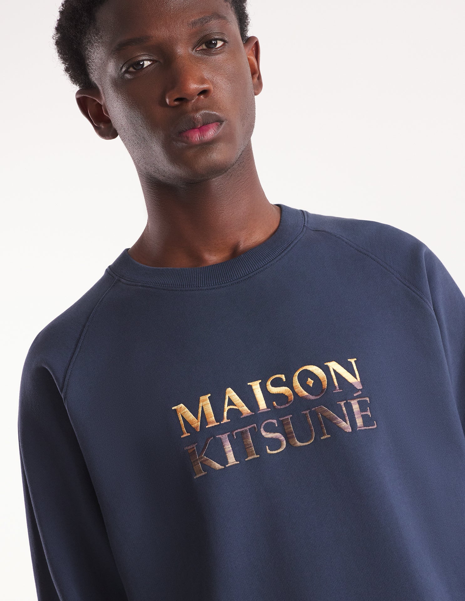 GRADIENT MAISON KITSUNE OVERSIZE SWEATSHIRT – Archi Luxury Sdn