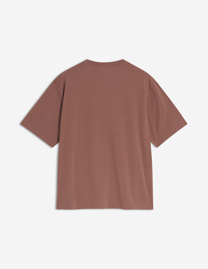 SPEEDY FOX PRINT OVERSIZE TEE-SHIRT