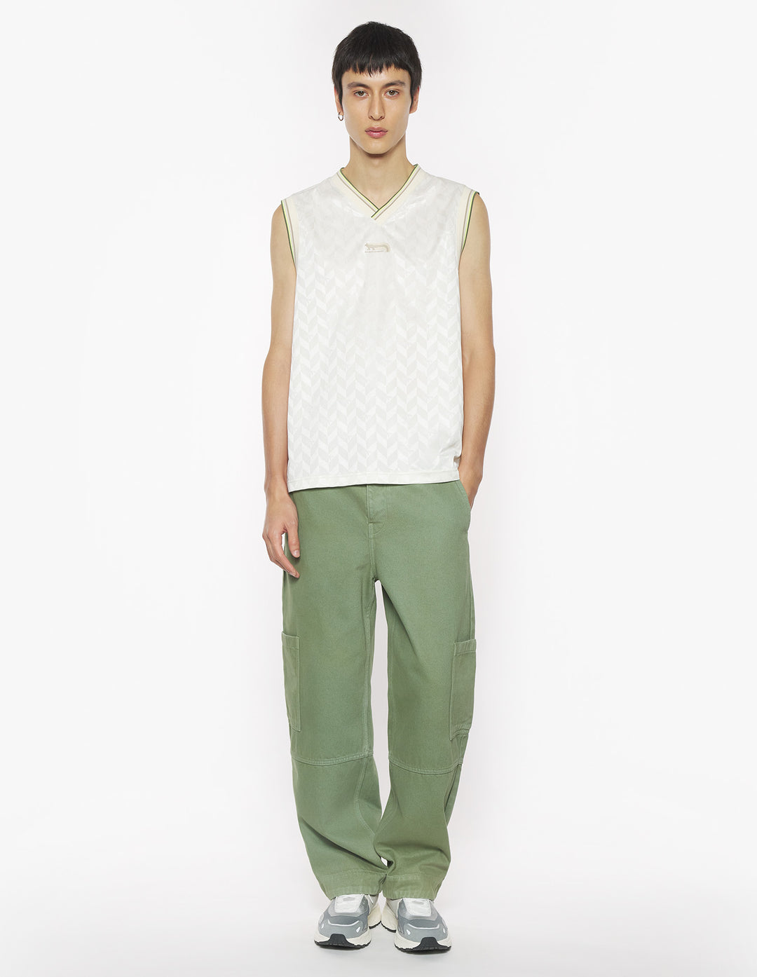 JACQUARD FLASH FOX TANK TOP