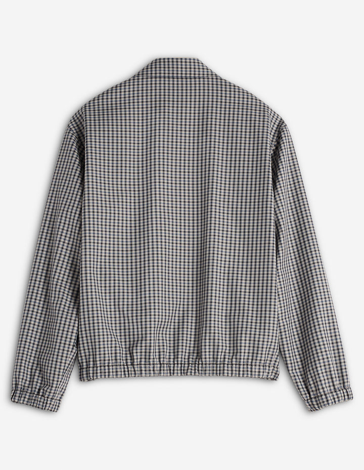 ELASTICATED ZIPPED BLOUSON