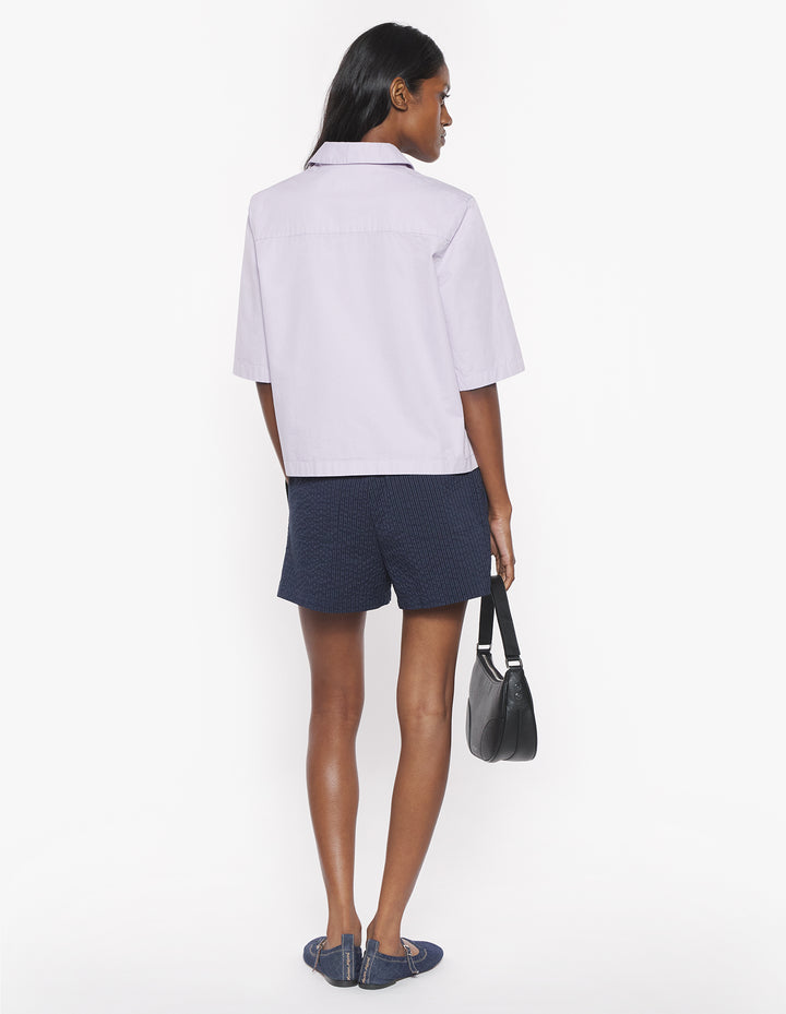 CROPPED BOXY SHIRT