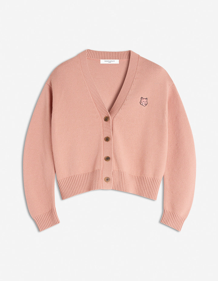 BOLD FOX HEAD PATCH COMFORT CARDIGAN