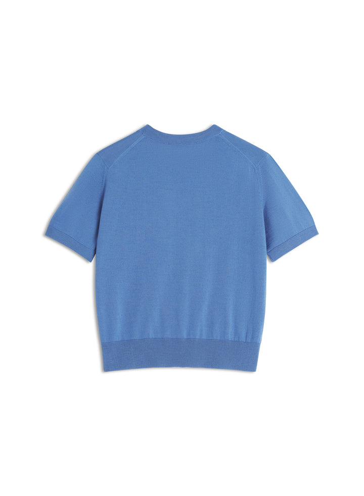 BABY FOX FINE MERINO SHORT SLEEVE CARDIGAN