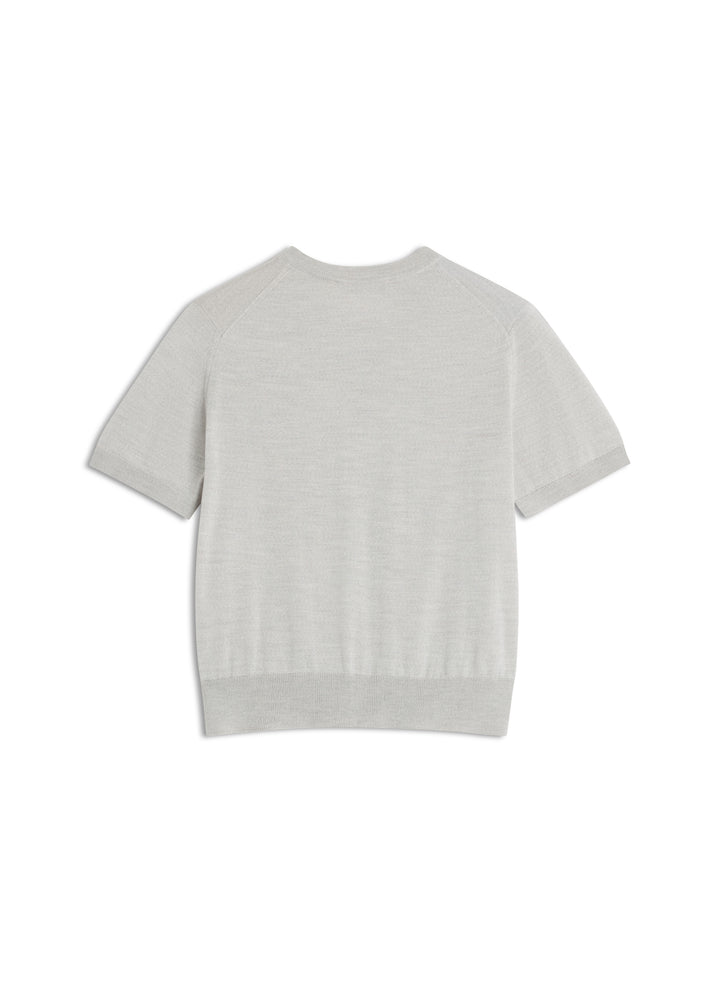 BABY FOX FINE MERINO SHORT SLEEVE CARDIGAN