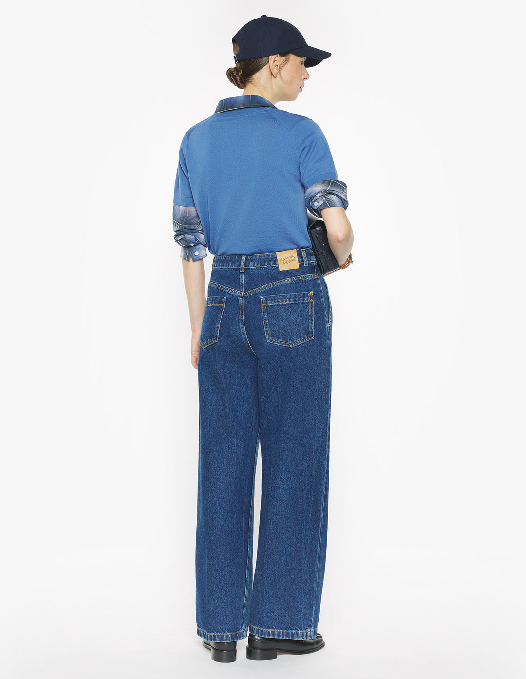 PLEATED JEANS