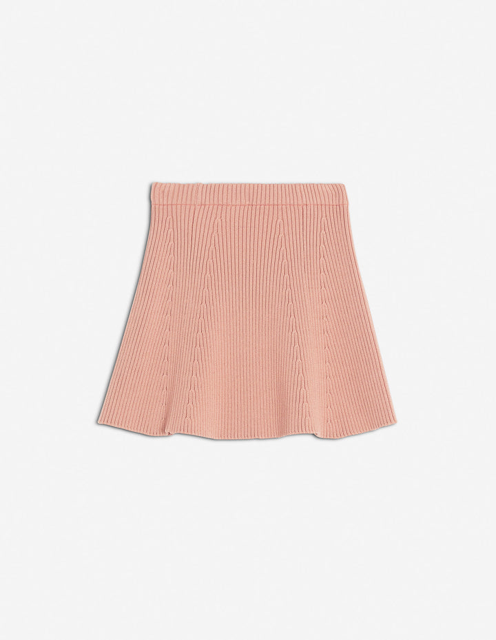 BOLD FOX HEAD PATCH SHORT SKIRT