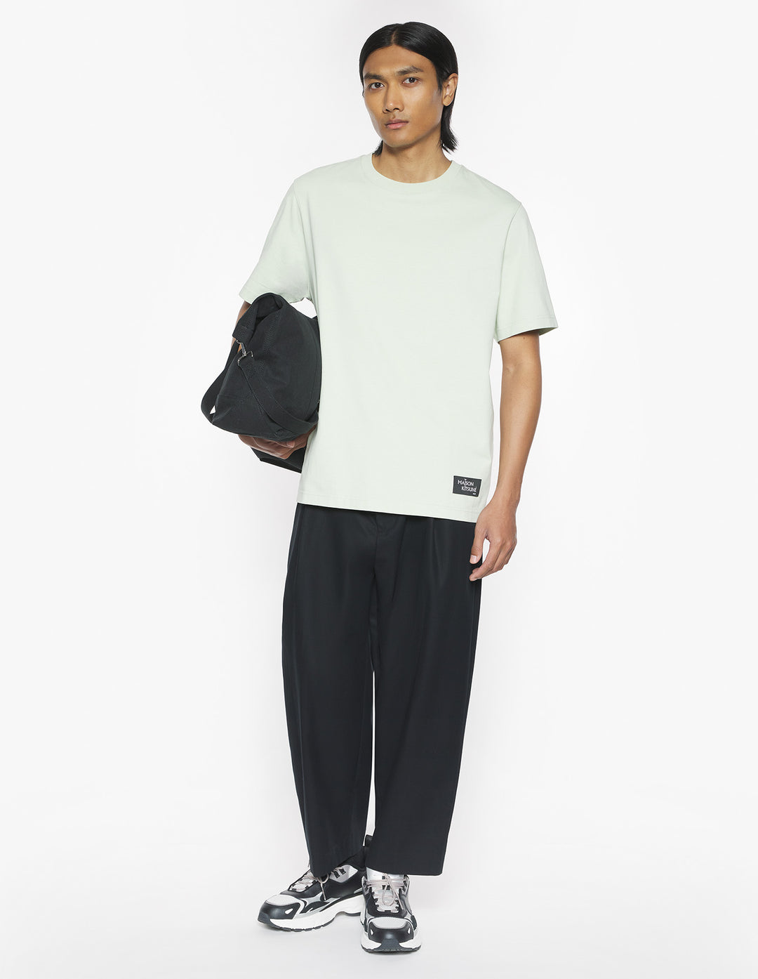 MAISON KITSUNÉ CROSSWORD COMFORT TEE-SHIRT