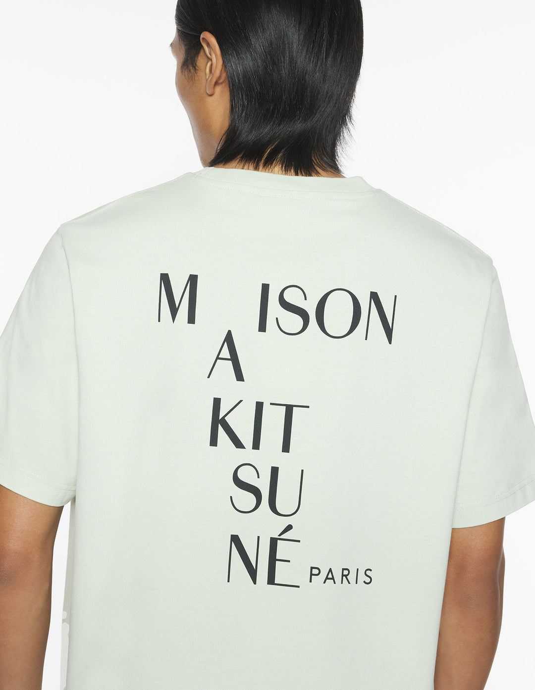 MAISON KITSUNÉ CROSSWORD COMFORT TEE-SHIRT