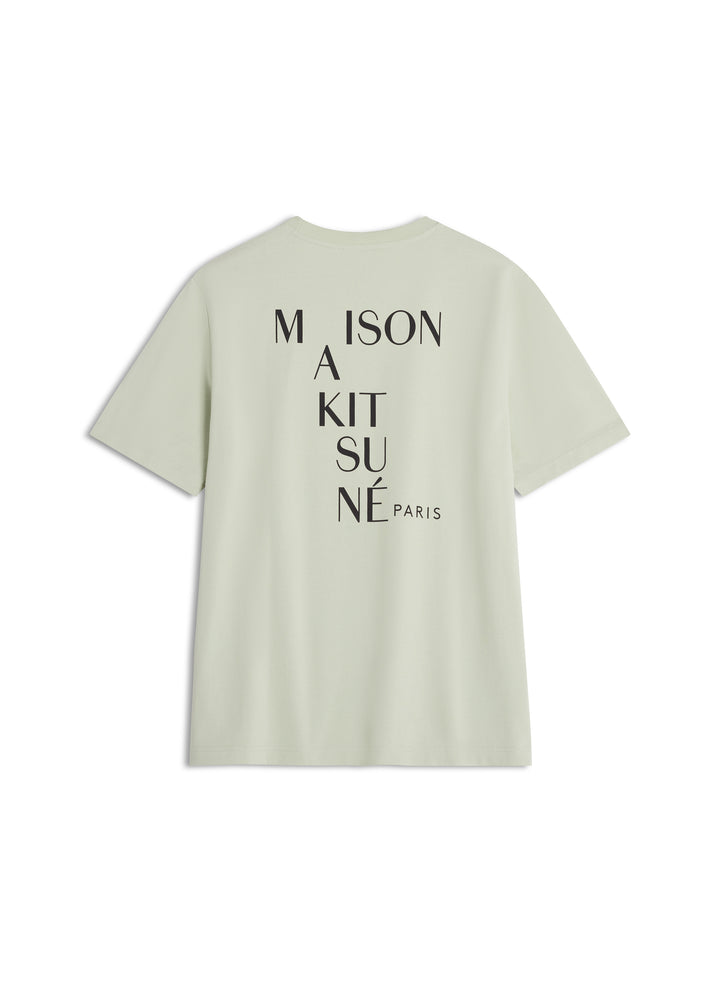 MAISON KITSUNÉ CROSSWORD COMFORT TEE-SHIRT