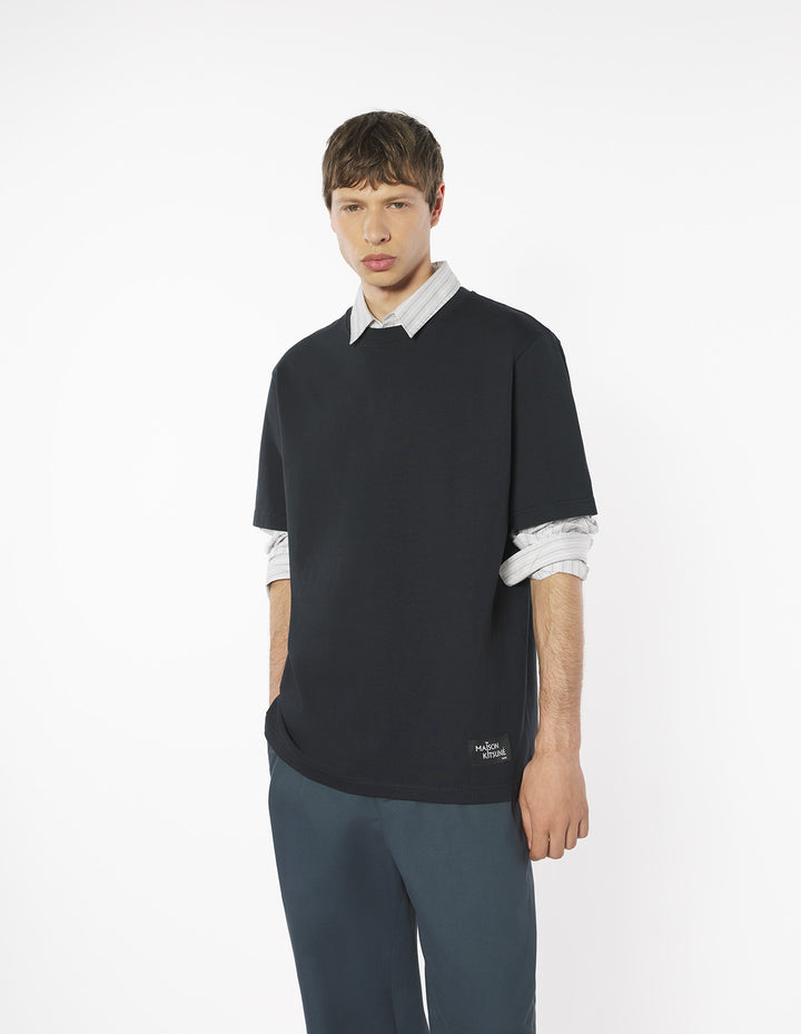 MAISON KITSUNÉ CROSSWORD COMFORT TEE-SHIRT