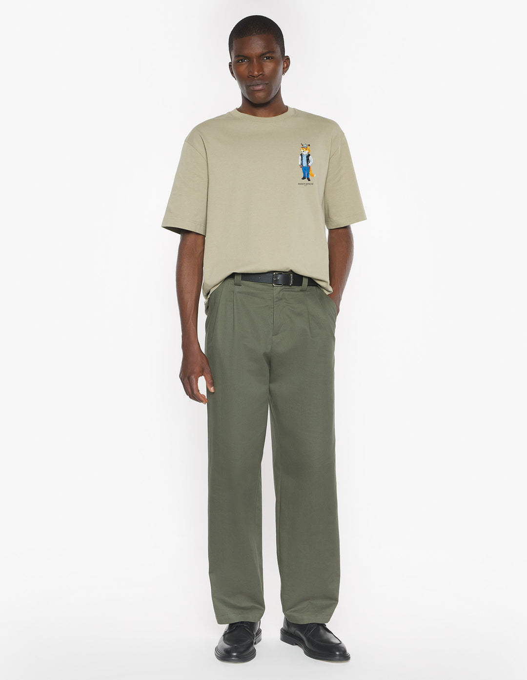 DRESSED FOX OVERSIZE TEE-SHIRT