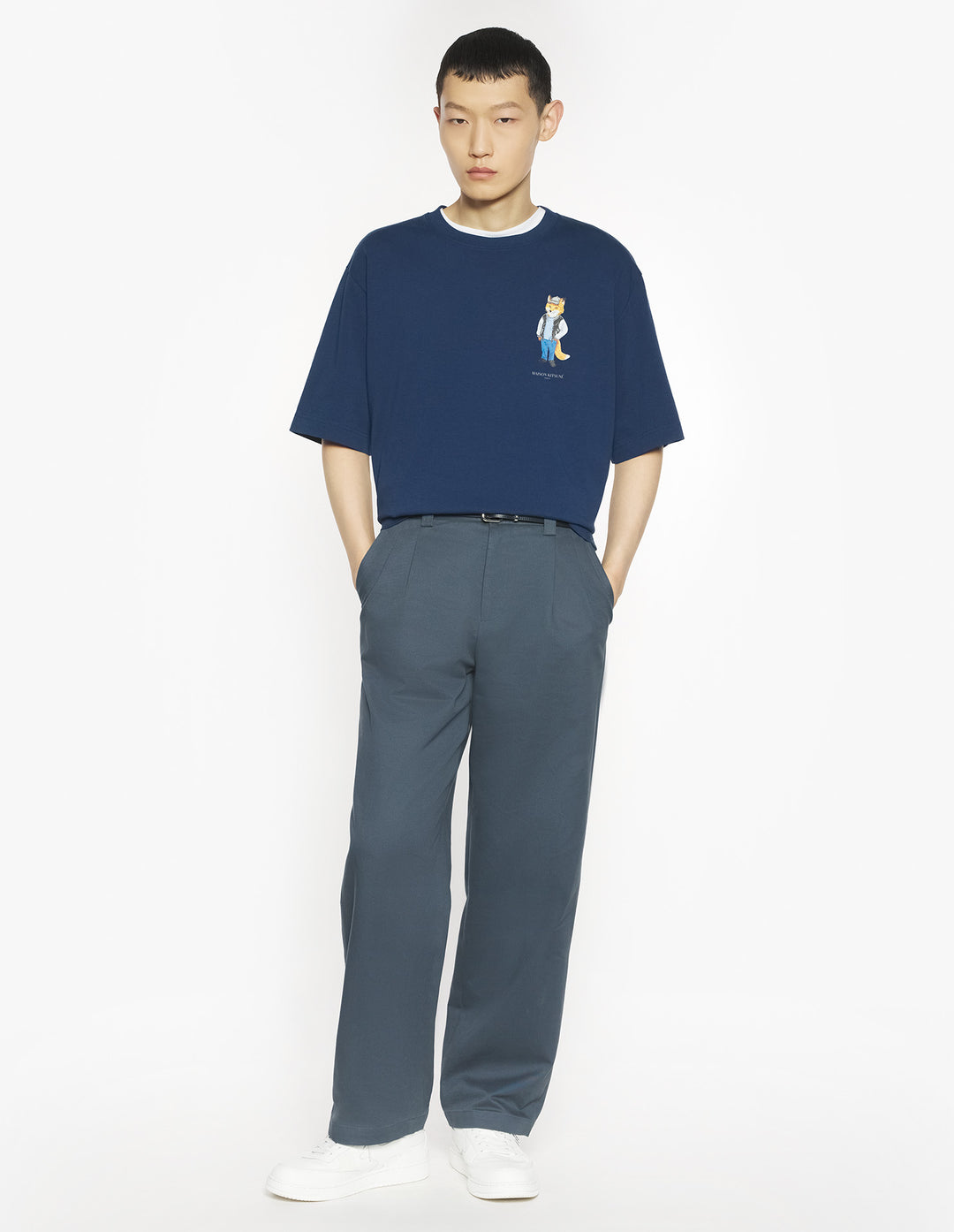 DRESSED FOX OVERSIZE TEE-SHIRT