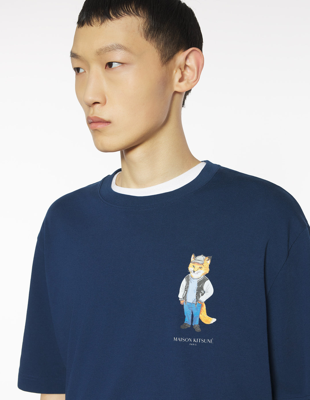 DRESSED FOX OVERSIZE TEE-SHIRT