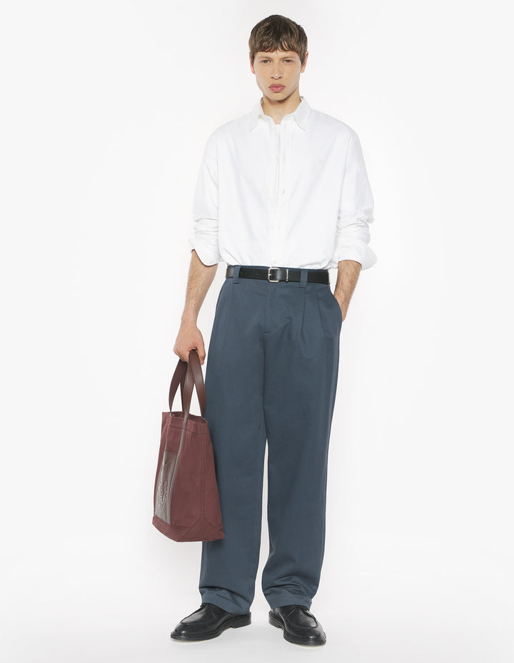 PROFILE FOX BUTTON DOWN SHIRT