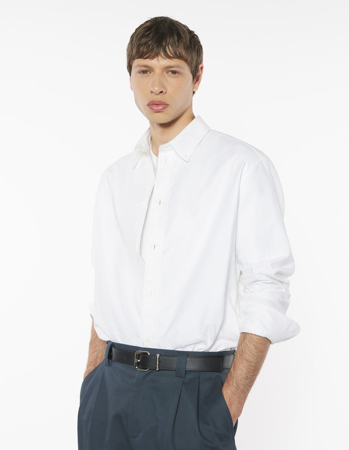 PROFILE FOX BUTTON DOWN SHIRT