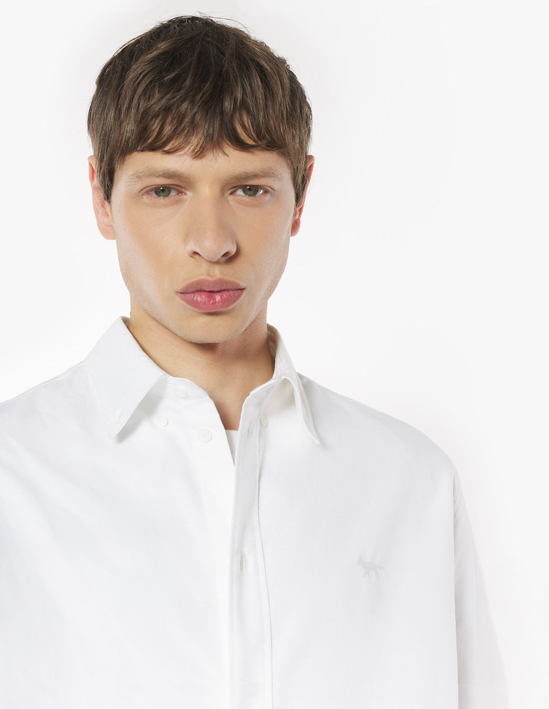 PROFILE FOX BUTTON DOWN SHIRT