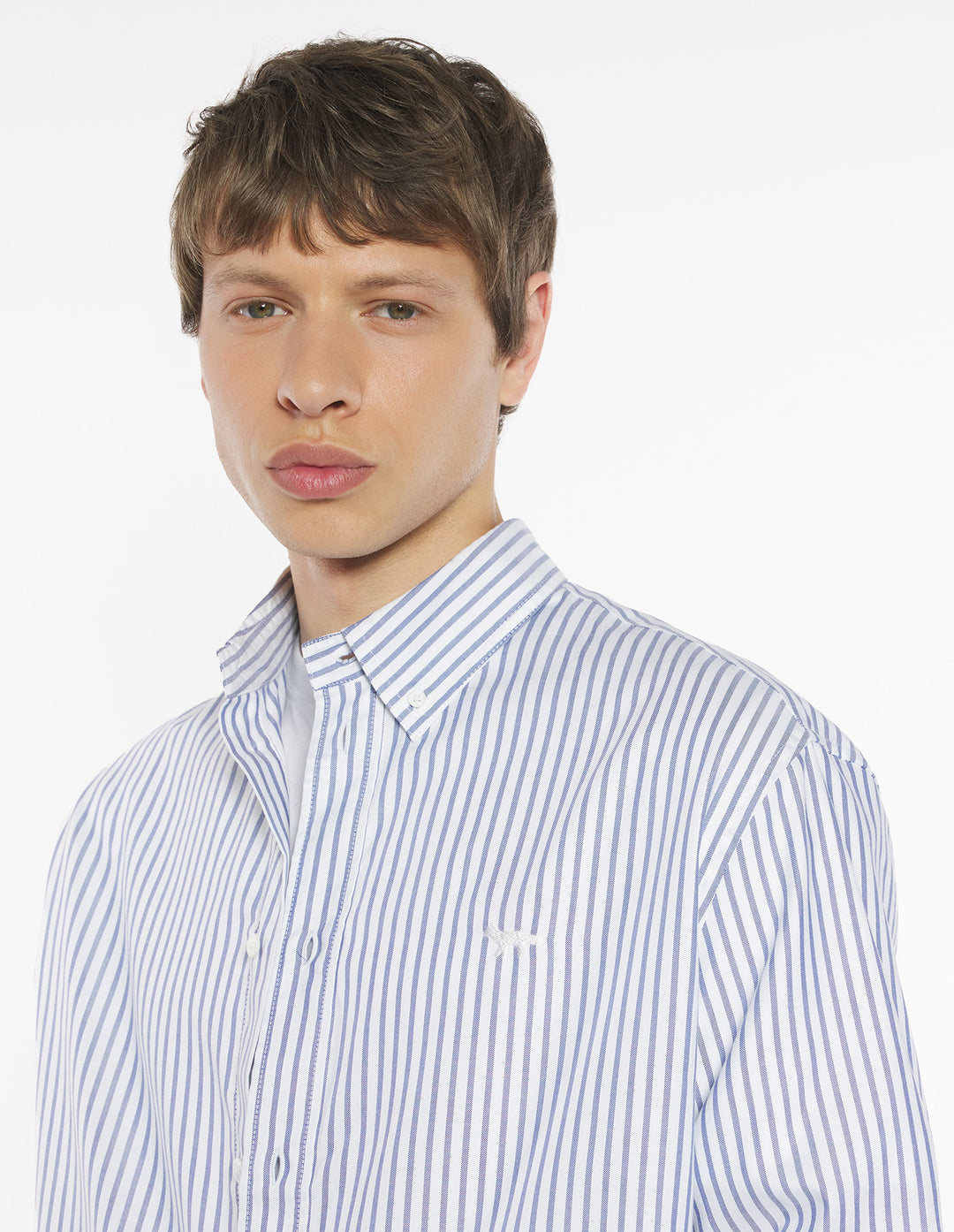 PROFILE FOX BUTTON DOWN SHIRT